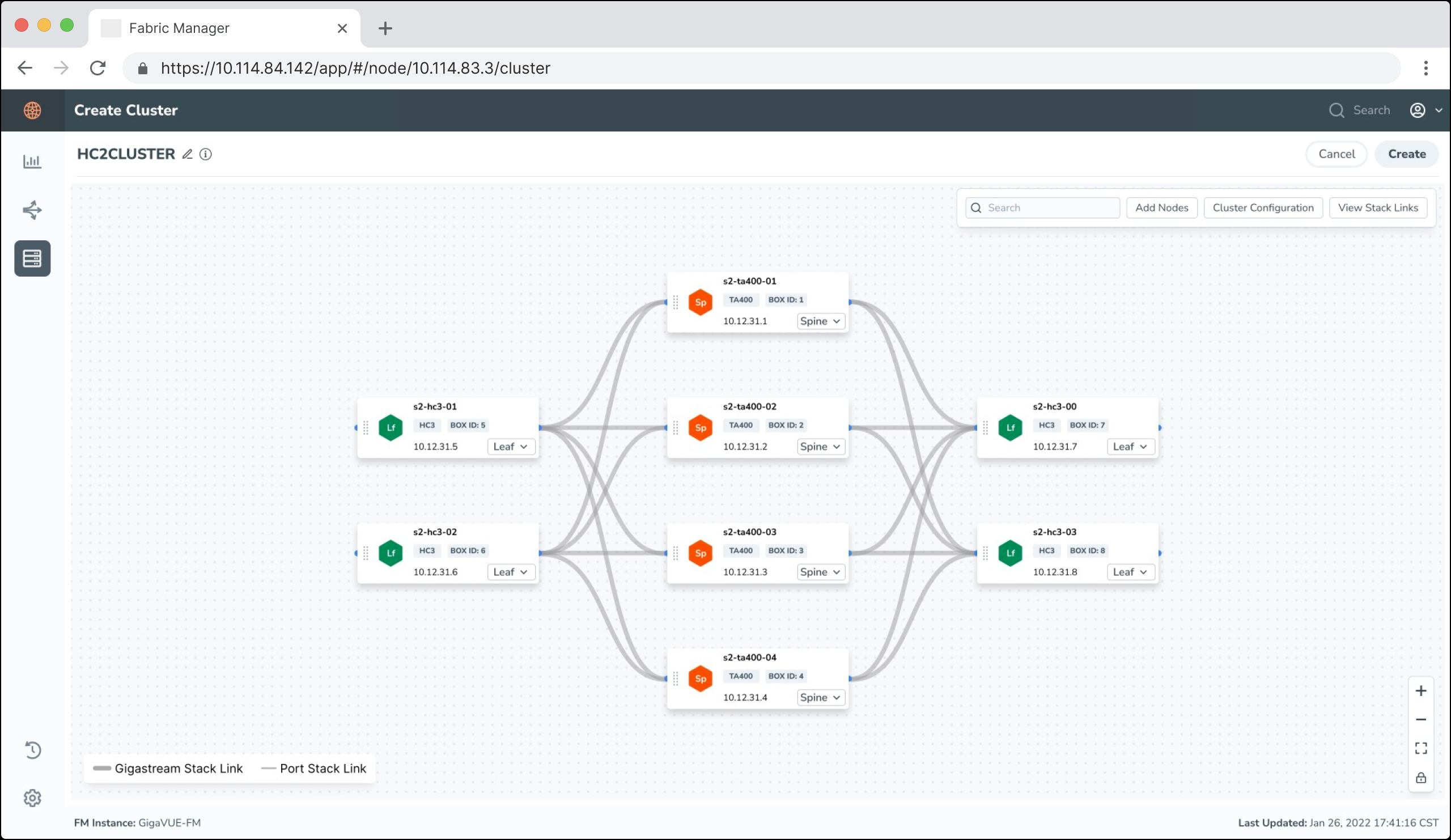 Detailed Redesign Configuration View